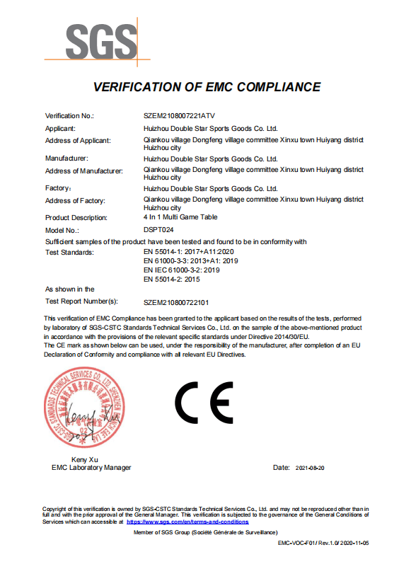 Trusted Brand - SZX Has Passed CE Certification-1