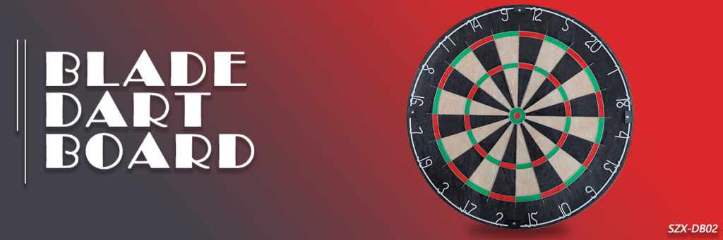 Blade Bristle Dartboard with Staple-Free Bullseye for Higher Scores and Fewer Bounce-Outs