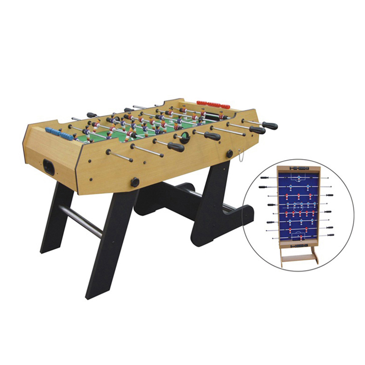 Classic high quality foosball table with folding legs for sale