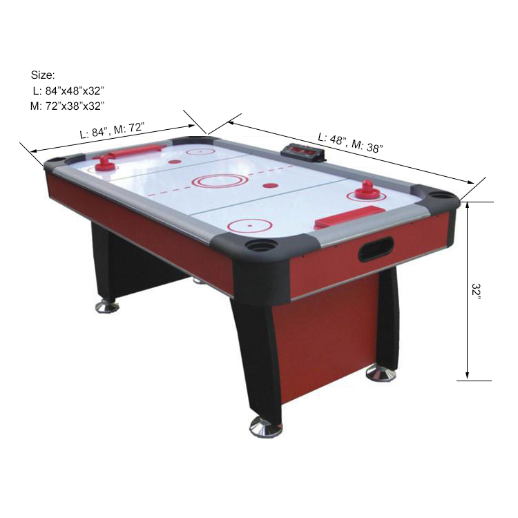 High quality PVC Laminated MDF air hockey table for adult