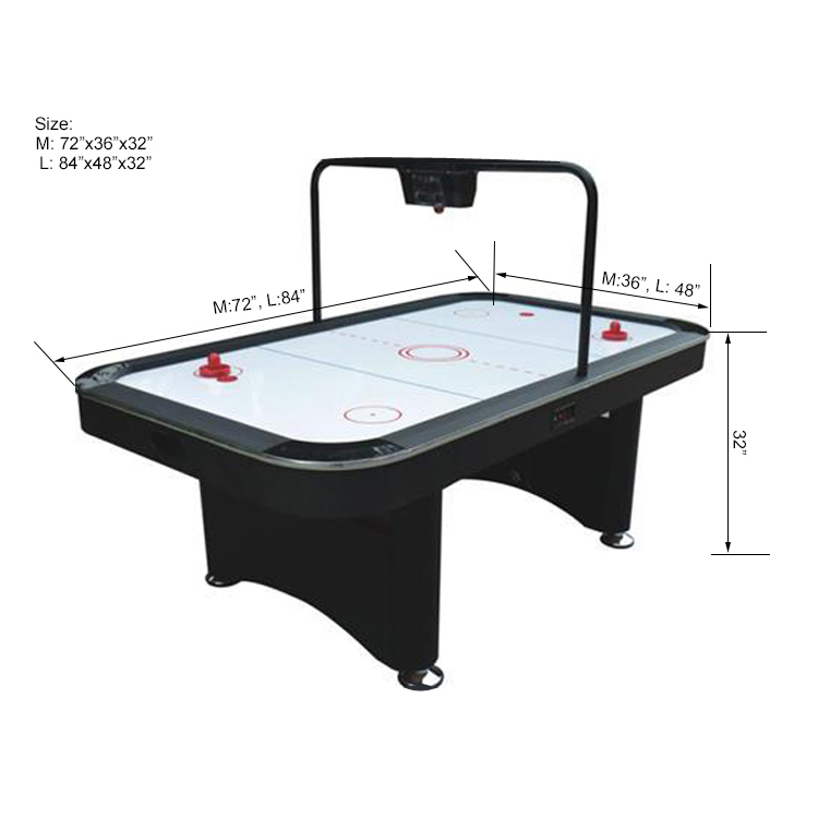 SZX 7FT Professional air hockey game table for wholesale