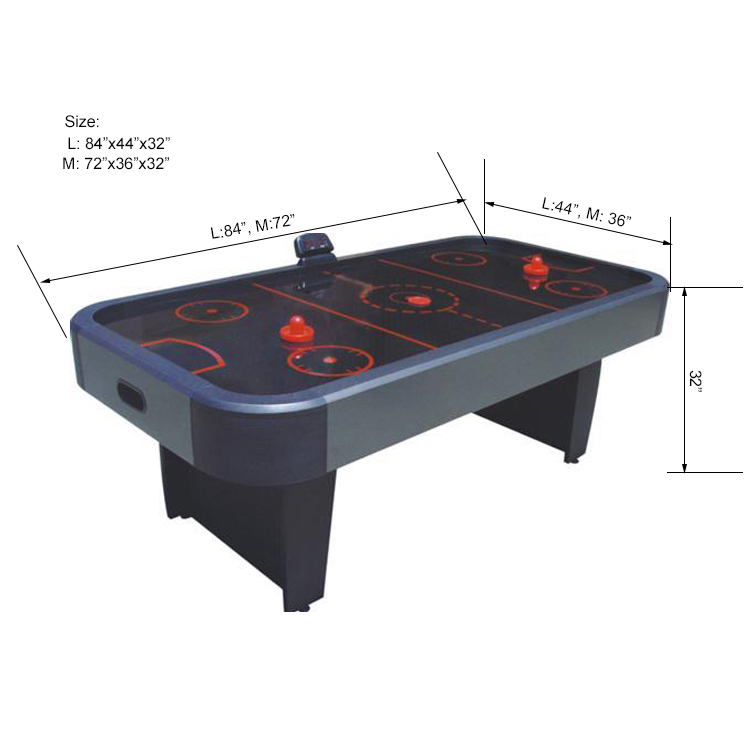 SZX 7FT high quality air hockey game table for wholesale