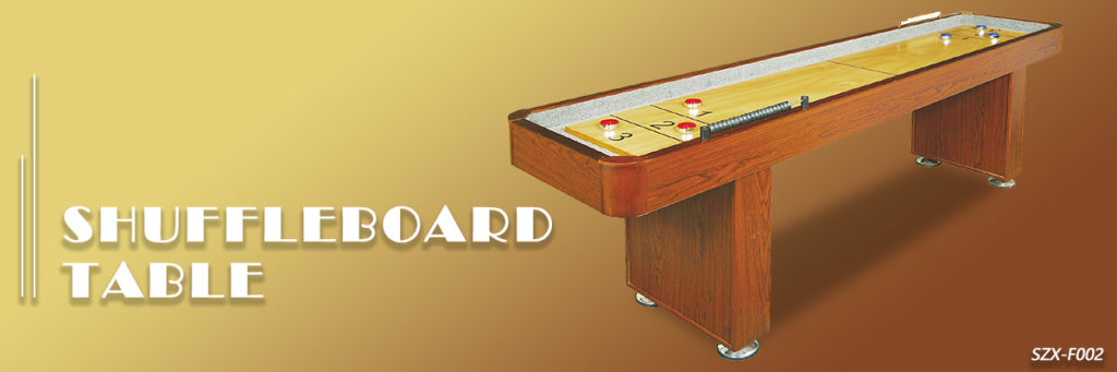 SZX 9ft shuffleboard game table for wholesale
