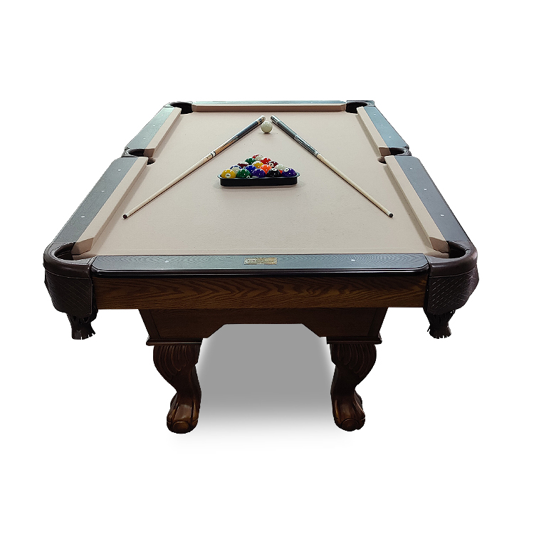 SZX Beautiful Carved Wooden 89 Billiard Pool table used indoors