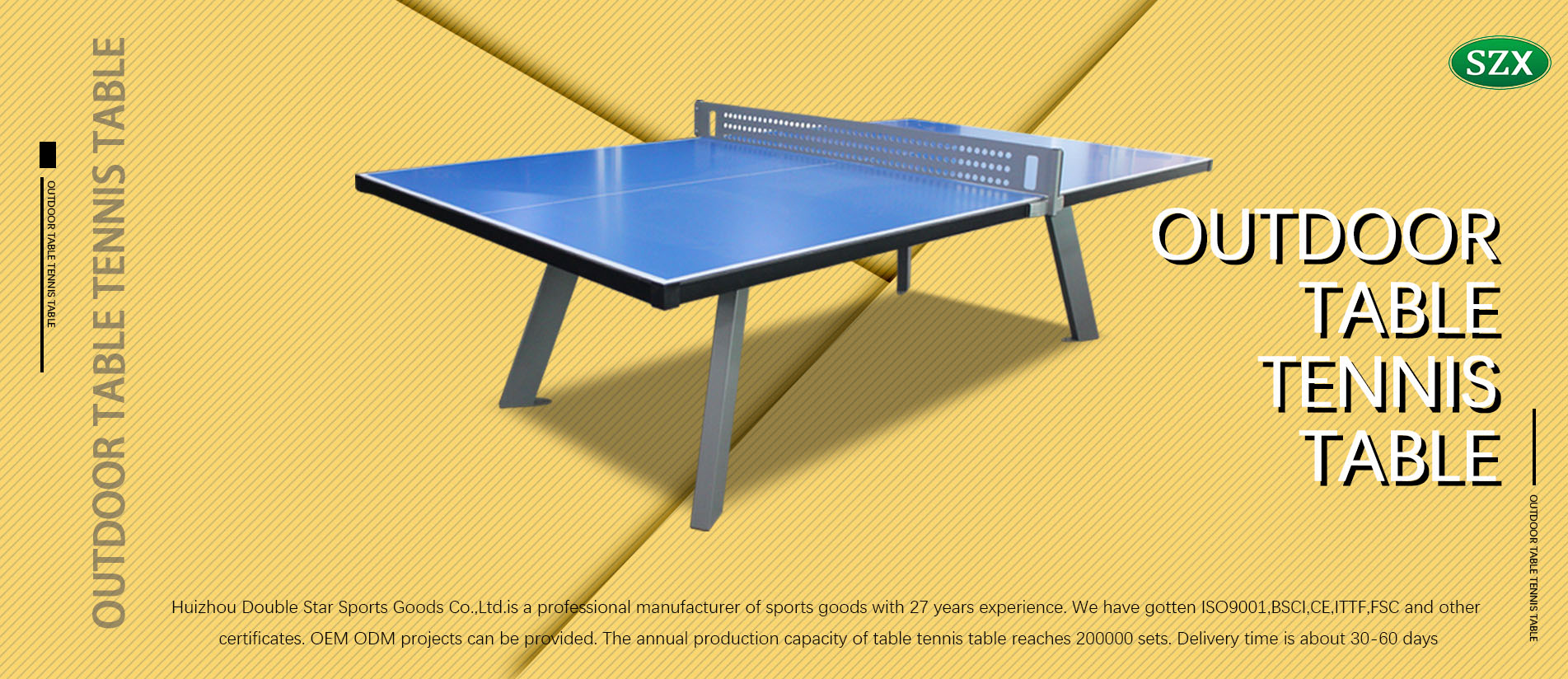 Indoor ping pong Table