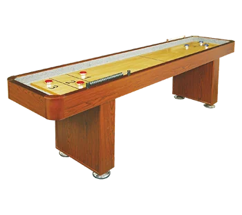 Custom shuffleboard table
