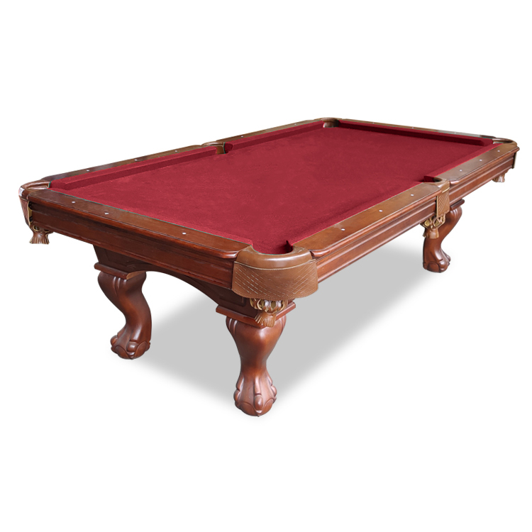New material solid wood slate billiard table
