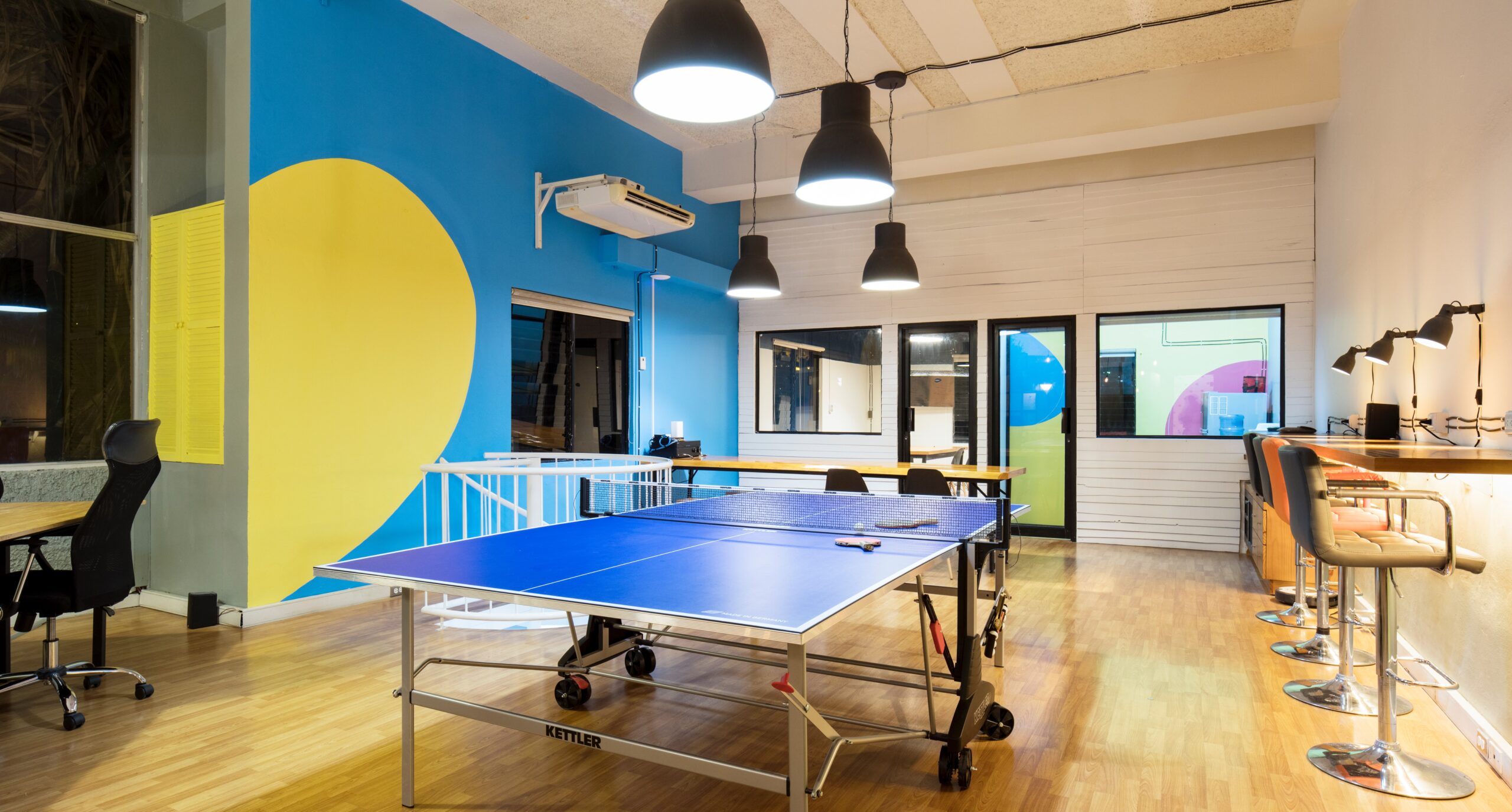 Ping pong tables